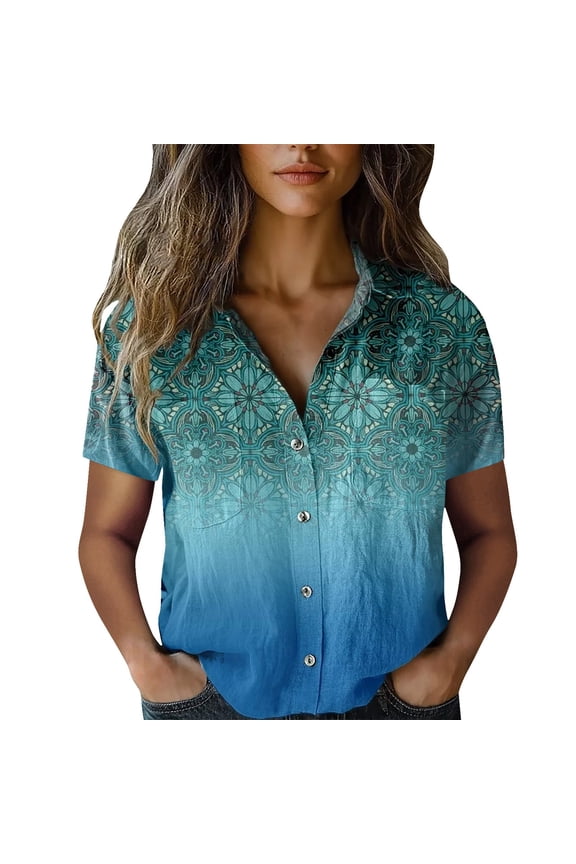 Women's Funny Back To School Teacher Life Gift T-Shirt Casual Crew Neck Short Sleeve Graphic Tee For Educators Sky Blue