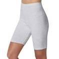 thumbnail image 1 of QIJUNTUO Women's High Waist Yoga Shorts Buttery Soft Athletic Activewear Perfect For Pilates Fitness Running Comfort Stretch Active Shorts Beige, 1 of 3