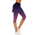 thumbnail image 1 of QIJUNTUO ​Women's Performance Tennis Skirt Leggings Combo For Gym Golf Moisture Wicking Athletic Skort With Compression Shorts​ Pink, 1 of 7