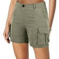 thumbnail image 1 of QIJUNTUO ​Women's Utility Multi Pocket Outdoor Shorts With Durable Construction For Trail Hiking Adventures And Camping Gear​ Army Green, 1 of 8