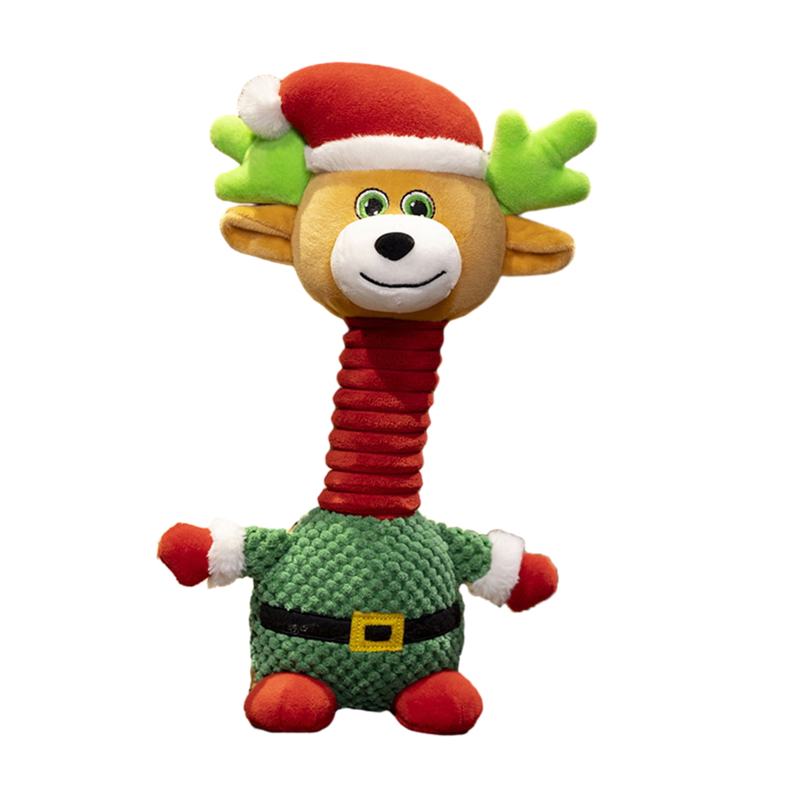 QILIN Christmas Doll Colorful Cute Santa Claus Deer Snowman Stuffed