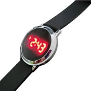 QILIN Fashion Men Simple LED Electronic Touch Screen Digital Business Watch Wristwatch