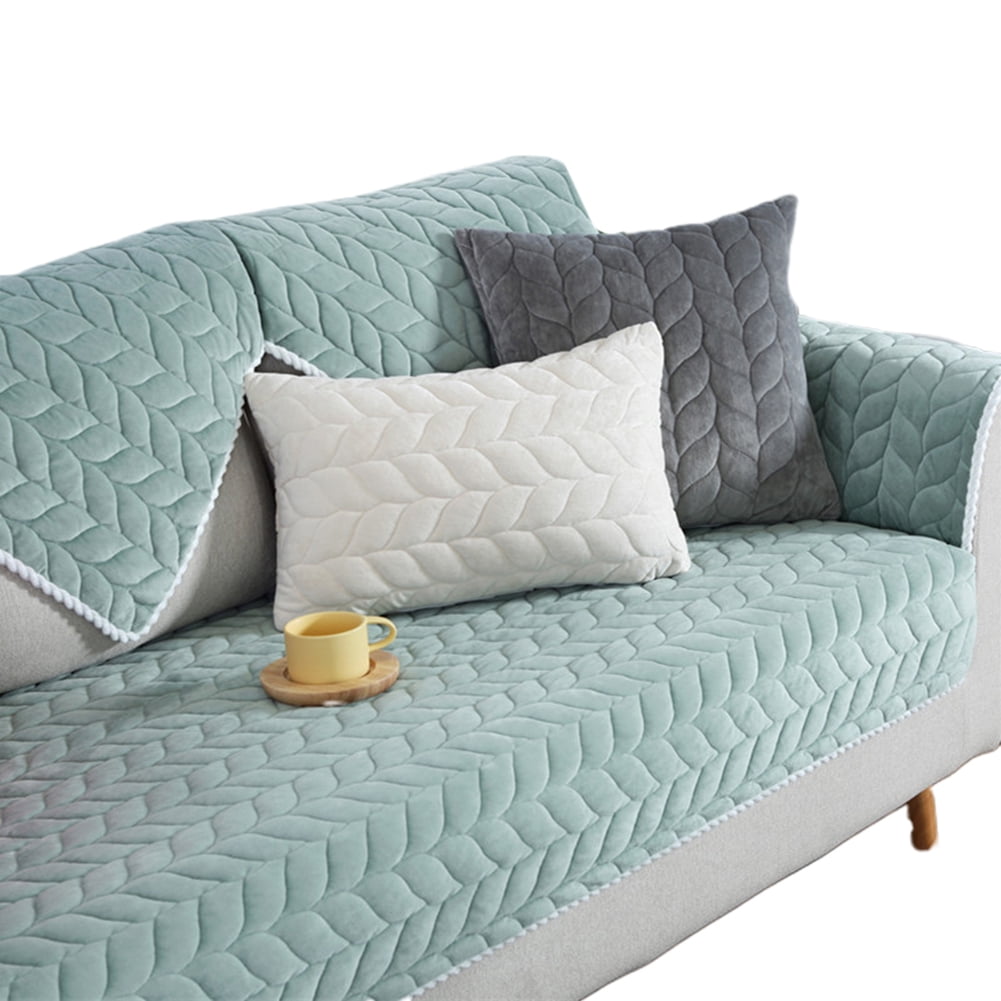 QILIN Soft Sofa Couch Cover Slip Resistant Rug Carpet Cushion Floor Mat