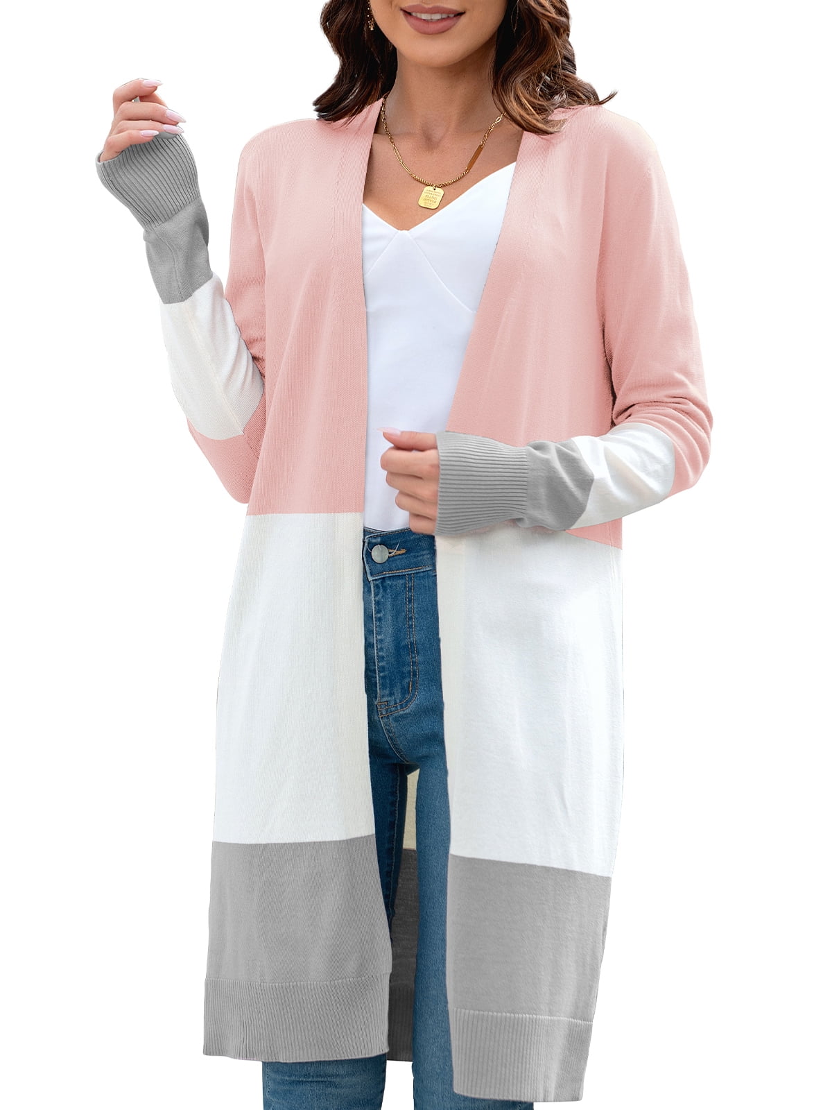 Casual Knit Long Sweater Cardigan
