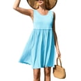 thumbnail image 1 of QINCAO Womens Dresses Sleeveless Plain Sundresses for Women Casual Tank Dresses,M(8-10), 1 of 7