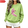 thumbnail image 1 of QINGFSAP Womens Graphic Tops Long Sleeve Crew Neck Casual Loose Fit Sweatshirt, 1 of 6