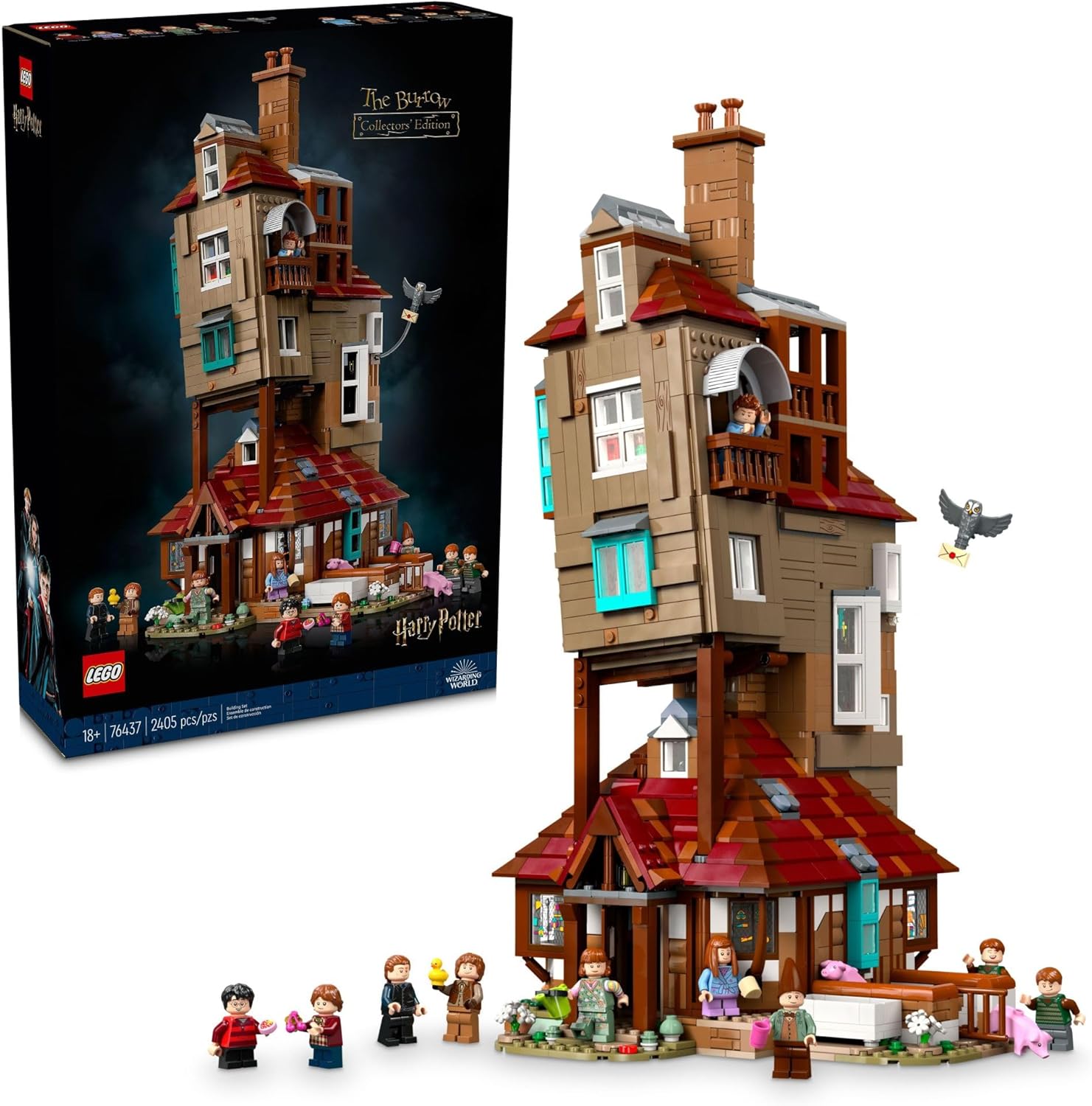 QINGJING Harry Potter The Burrow – Collectors’ Edition, Weasley House ...