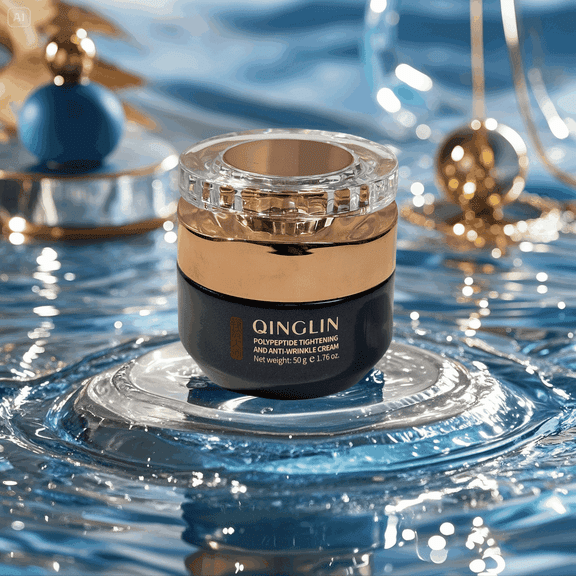 QINGLIN 2pcs Nourish Night Cream, Moisturizing Hydrating & Firming Polypeptide Tightening Lotion, Professional Formula Anti-wrinkle Anti-Aging Face Cream