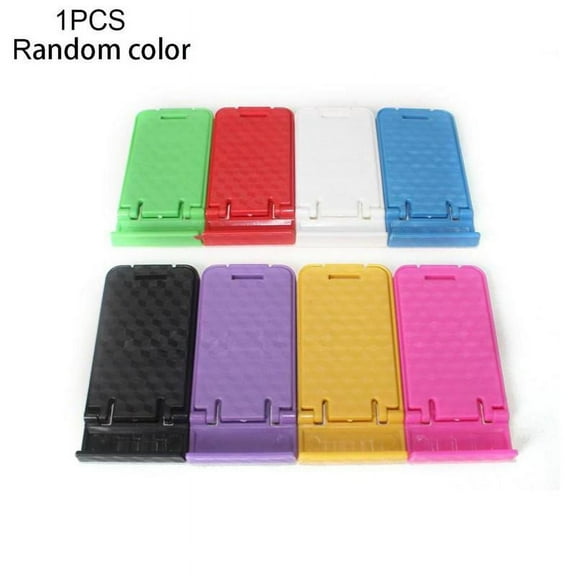QINXI 5pcs Portable Foldable Mobile Phone Holder Universal Cell Phone Desk Holder Stand for All Mobile Smart Phones Display N1A4