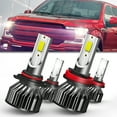 thumbnail image 1 of QIPEIZSP Compatible with Honda Pilot 2006 2007 2008 2009 2010 2011 2012 2013 2014 2015 2016 2017 2018 Led Headlight Bulbs,9005/HB3/H10 High Beams + H11/H8/H9 Low Beam Headlight,Lights combo,pack of 4, 1 of 8