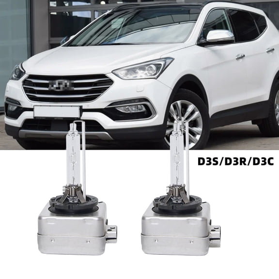 QIPEIZSP Fit For Hyundai Tucson 2016-2018 D3S/D3R/D3C HID Xenon Headlight Bulbs,Plug And Play,Pack of 2 ,6500K