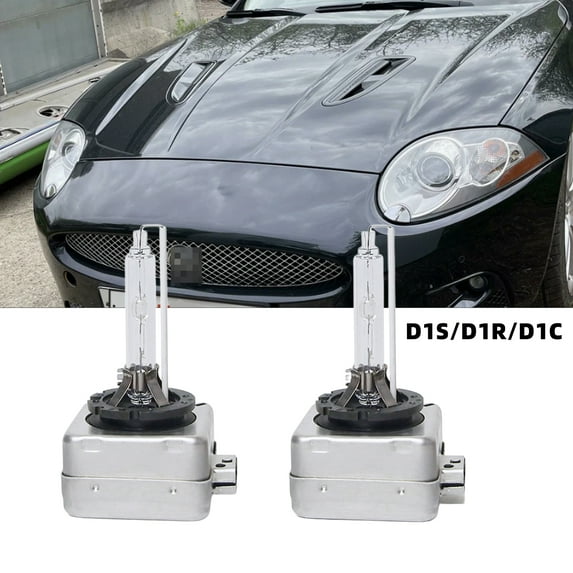 QIPEIZSP Fit For Jaguar XF 2009-2011 D1S/D1R/D1C HID Xenon Headlight Bulbs,Plug And Play,Pack of 2 ,6500K