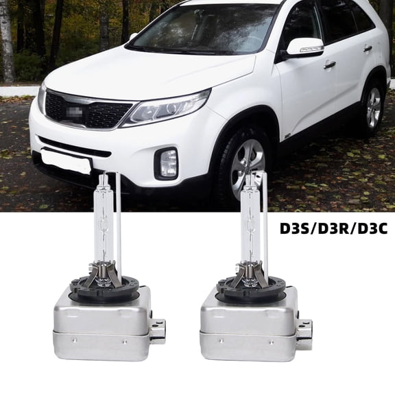 QIPEIZSP Fit For Kia Sorento 2014-2019 D3S/D3R/D3C HID Xenon Headlight Bulbs,Plug And Play,Pack of 2 ,6500K