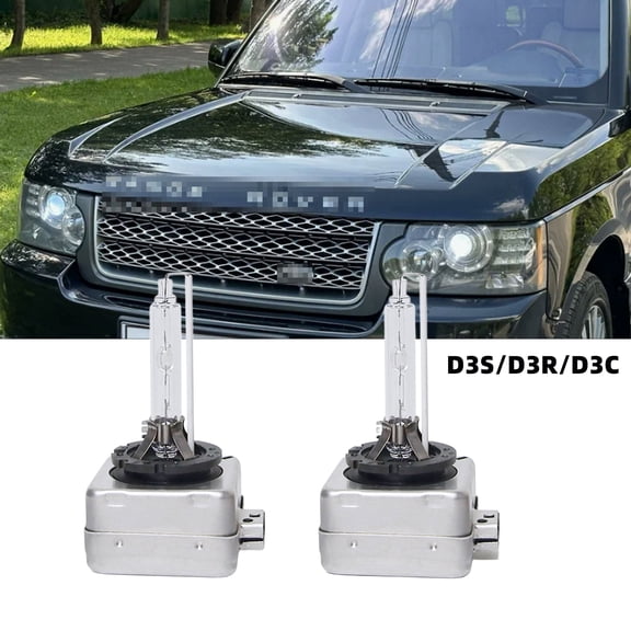 QIPEIZSP Fit For Land Rover LR4 2010-2016 D3S/D3R/D3C HID Xenon Headlight Bulbs,Plug And Play,Pack of 2 ,6500K