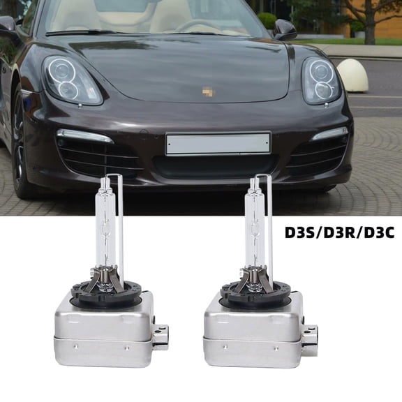 QIPEIZSP Fit For Porsche Macan 2016-2017 D3S/D3R/D3C HID Xenon Headlight Bulbs,Plug And Play,Pack of 2 ,6500K