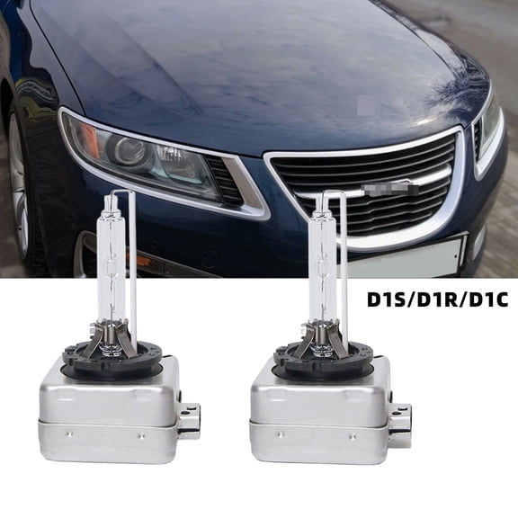 QIPEIZSP Fit For Saab 9-5 2009 D1S/D1R/D1C HID Xenon Headlight Bulbs,Plug And Play,Pack of 2 ,6500K