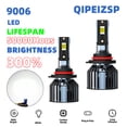thumbnail image 1 of QIPEIZSP Fit for Lexus GS300 1993-2004 9006 LED Headlight Bulbs Low Beam Cold White 6500K Bright,Plug And Play,Pack of 2, 1 of 10