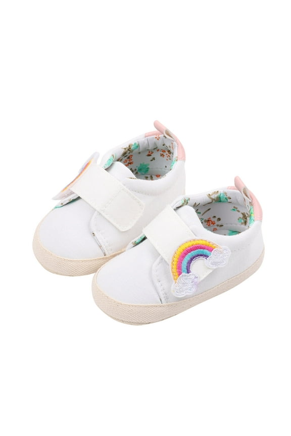 Baby Shoes Boys Girls Infant Sneakers Non-Slip Rubber Sole Toddler Crib First Walker Shoes Clearance