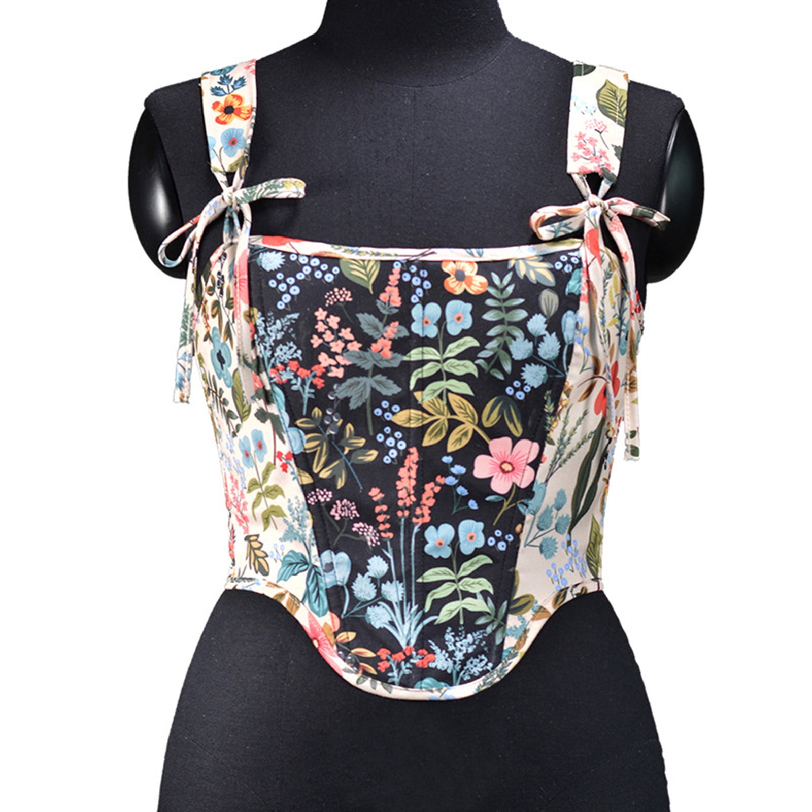 QIPOPIQ Clearance Corset Top for Women Renaissance Faire Eyelet Lace up