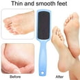 thumbnail image 1 of QIPOPIQ Clearance Cuticle Care Tools Cuticle Care Tools Double-sided Sandpaper Plastic Handle Foot Board Rasping Dead Skin Calluses Foot Rubbing Foot Tool 3pc, 1 of 7