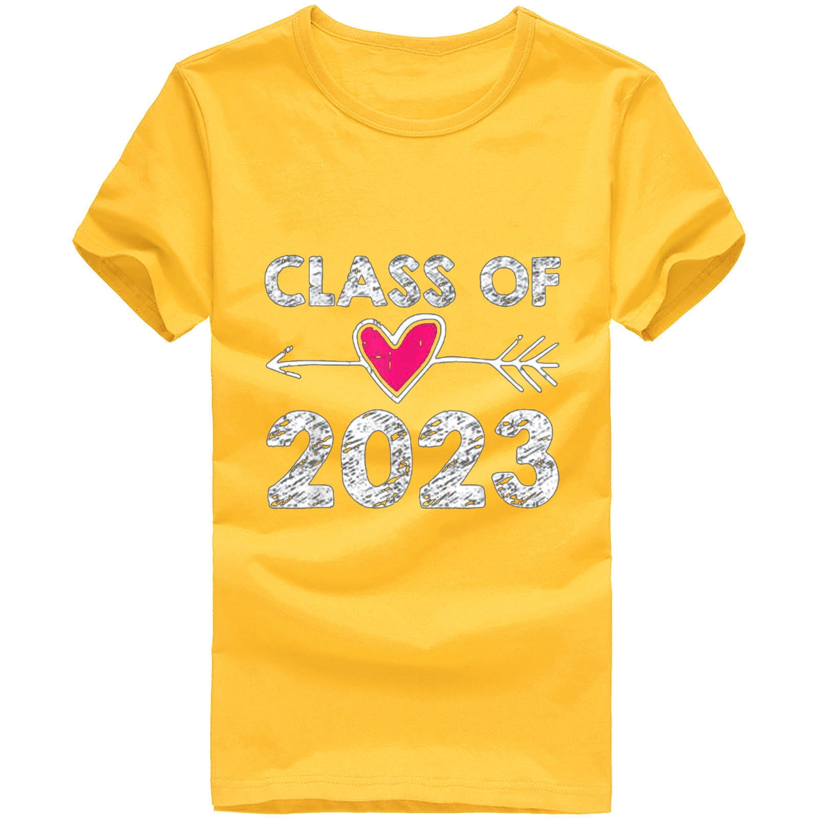QIPOPIQ Clearance Senior Graduation Women's Shirts Gift for Junior T-Shirt  Short Sleeve Tops Summer School Tee Shirts 
