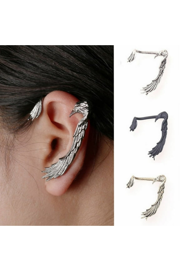 Clearance Stud European And American Fashion Gothic Punk Black Crow Earrings Gifts for Her