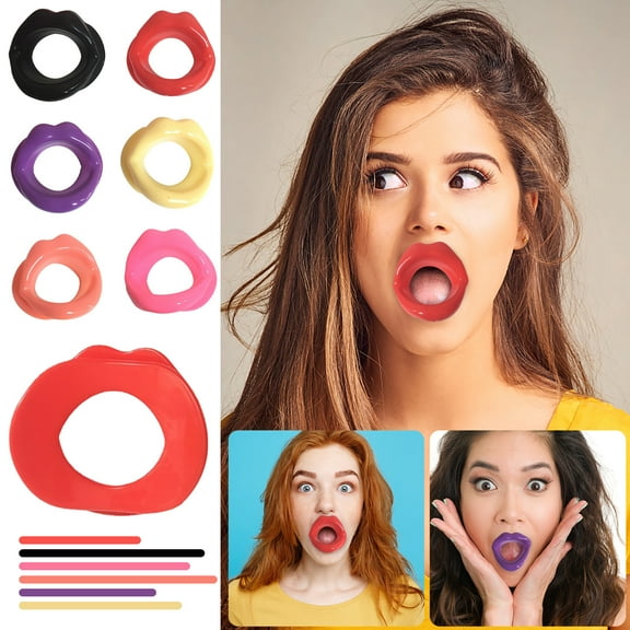 QIPOPIQ Clearance Styling Tools Styling Tools Trainer Oral Facelift Lip Exerciser Mouthpiece Beauty Facial Lift Tool Anti-Wrinkle Facial Lift Firmer