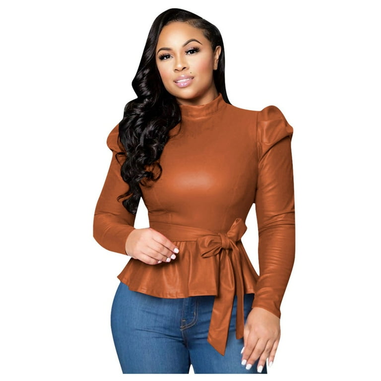 Elegant Solid Frenulum O Neck Long Sleeve Two Pieces Elegant Solid Frenulum O Neck Long Sleeve Two Pieces