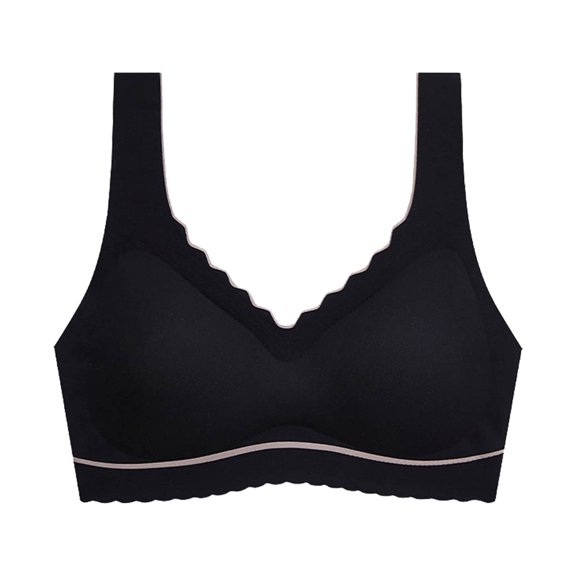 QIPOPIQ Lingerie for Women Clearance Top Bra Wire Free Underwears Base Vest Style Sports