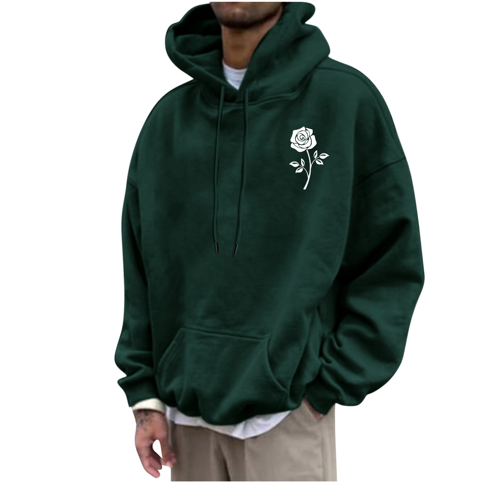 Champion Men's Sueded Fleece Pullover Hoodie, up to Size 3XL