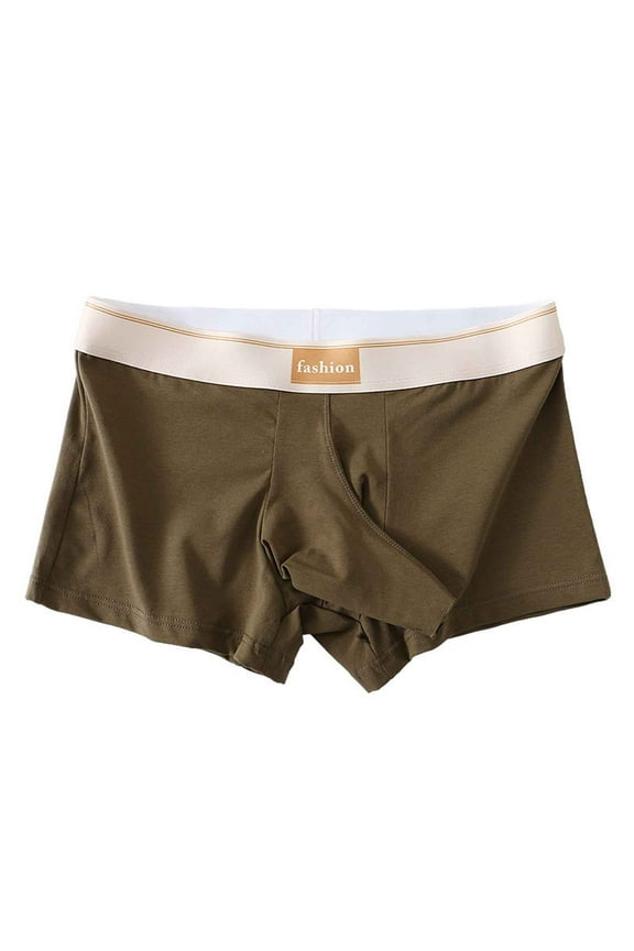 Men's Sexy Boxer Briefs Bulge Pouch Underpants Stretch Low Rise Underwear Wedding Party Bottoms Male Lingerie