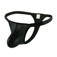 thumbnail image 1 of QIPOPIQ Mens Underwear Glossy Sexy Thong Panties Underwear Clearance, 1 of 3