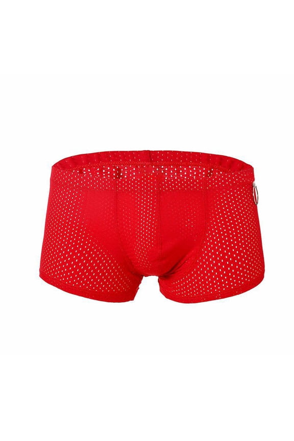 Mens Underwear Ring Panties Sexy Nylon Mesh Thong Cool Comfortable B Oxers Underwear Clearance