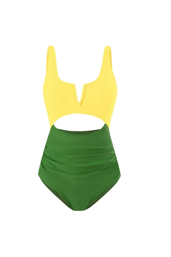 Mommy and Me One-Piece Swimsuits Swimwear Family Matching Swimwear Outfit Mother Daughter Swimsuit Set Adult And Women' Bodysuit Swimsuit One-Piece Swimsuits