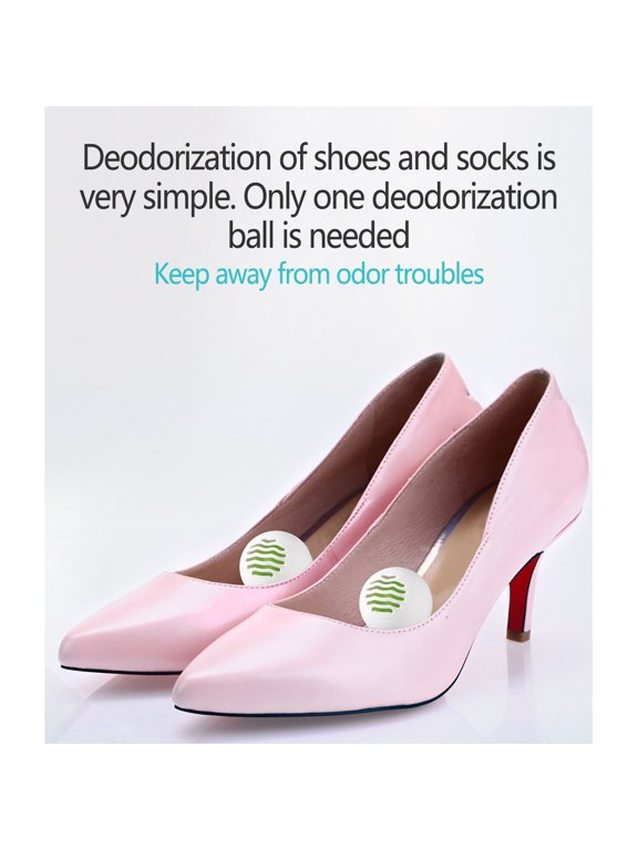 Portable Shoe and Cabinet Deodorant Balls, Natural Odor Eliminators for Footwear and Storage Spaces