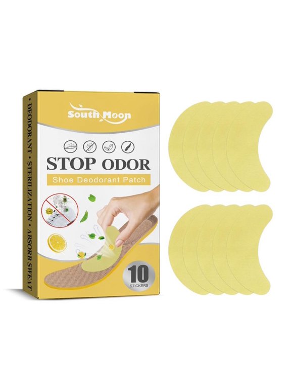 Shoe Deodorant Patches, Natural Odor Eliminator Shoe Freshener for Men and Women