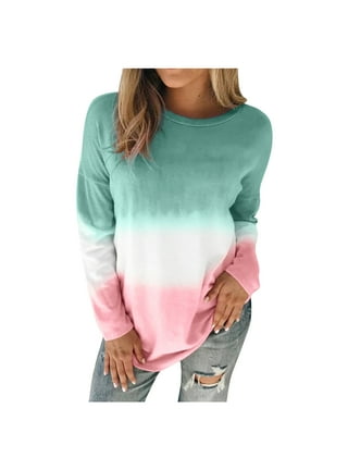 Walmart tie dye sweatshirt womens sale