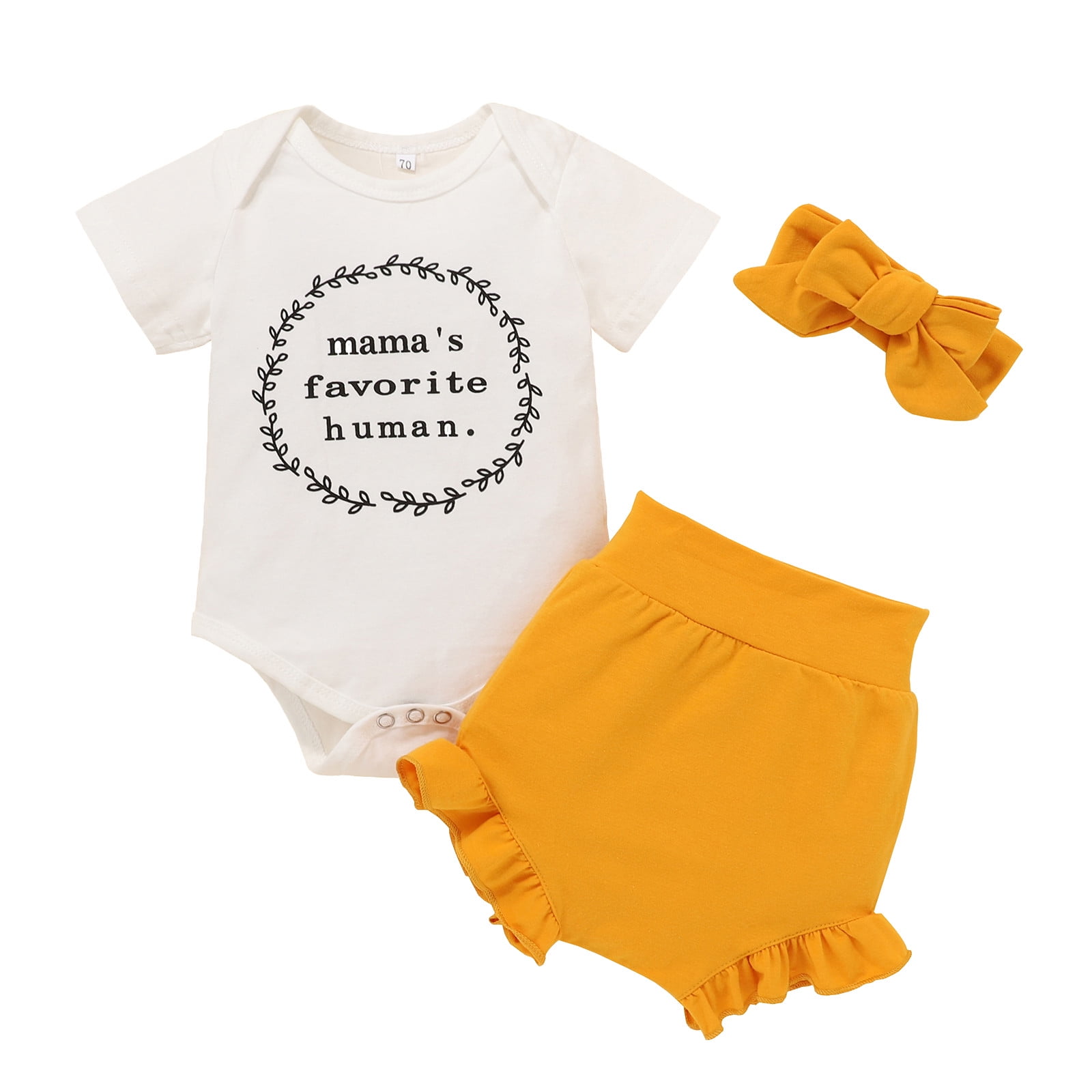 QIPOPIQ Toddler Girls Outfit Sets Clearance Newborn Infant Baby Girls