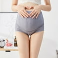 thumbnail image 1 of QIPOPIQ Underwear for Women Plus Size Maternity Solid Lace High Waist Under Panties, 1 of 5