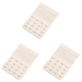 thumbnail image 1 of QIQUWOHUL 4-Hook Bra Extender – 11.5cm Length, Underwear Back Fastener for Comfort, Beige (3 Pack), 1 of 5