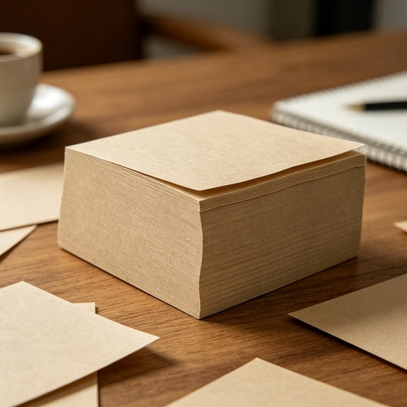 QIQUWOHUL Thick Small Brick Notepads, Tearable Blank Scratch Paper Pads