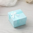 thumbnail image 1 of QIQUWOHUL Cardboard Jewelry Box Thick Paper Box Bulk For Jewelry Gift Case With Cotton Filled And Lid, 1 of 8