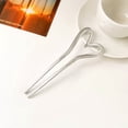 thumbnail image 1 of QIQUWOHUL Gold Metal U Shaped Hair Pins Large French Hair Pin Heart Hair Sticks Hairpin Vintage Hair Sticks Hairstyle Chignon For Women Girls, 1 of 5