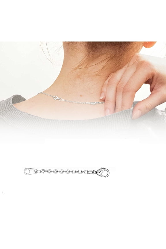 Jewelry Extender Chain Set DIY Accessories For Bracelets Anklets & Necklaces Adjustable Tail Chains With Lobster Clasps For Jewelry Making & Customization
