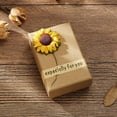 thumbnail image 1 of QIQUWOHUL Jewelry Gift Box Rose Sunflower Design Small Kraft Paper Box For Rings Pendants Earrings Necklaces Ideal For Christmas Holiday Anniversary Wedding Birthday, 1 of 6