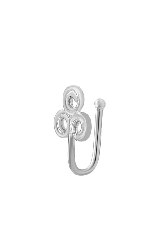 Nose Cuff Non Piercing Nose Rings Hoop Fake Piercings Adjustable Clip On Nose Cuff For Women Men