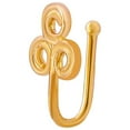 thumbnail image 1 of QIQUWOHUL Nose Cuff Non Piercing Nose Rings Hoop Fake Piercings Adjustable Clip On Nose Cuff For Women Men, 1 of 3