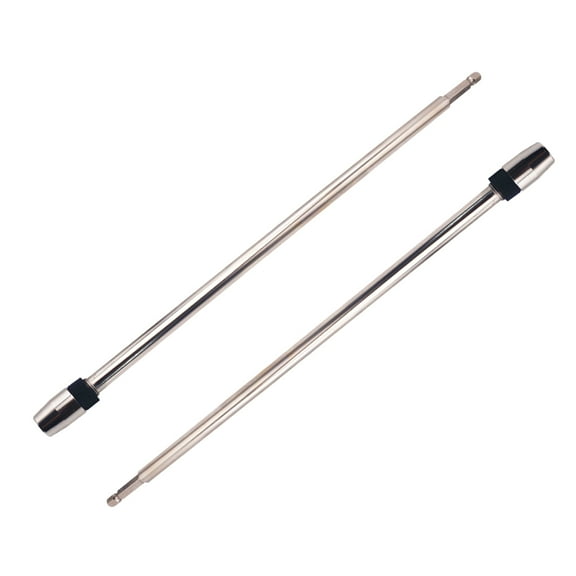 QISF 2Pack 300mm/11.8inch Long Magnetic Bit Holder, Extension Bar 1/4" Hex Shank Quick Change Magnetic Extension Adapter for Screws, Nuts, Drill, Hand-held Driver