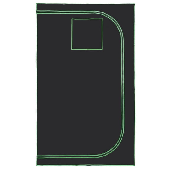 QISHENSHUI 48"x48"x80" 100% Reflective Mylar Non Toxic Hydroponic Grow Tent Indoor Room Perfect for Indoor Hydroponic Gardening to Cultivate Veggies Herbs Flowers Year-Round