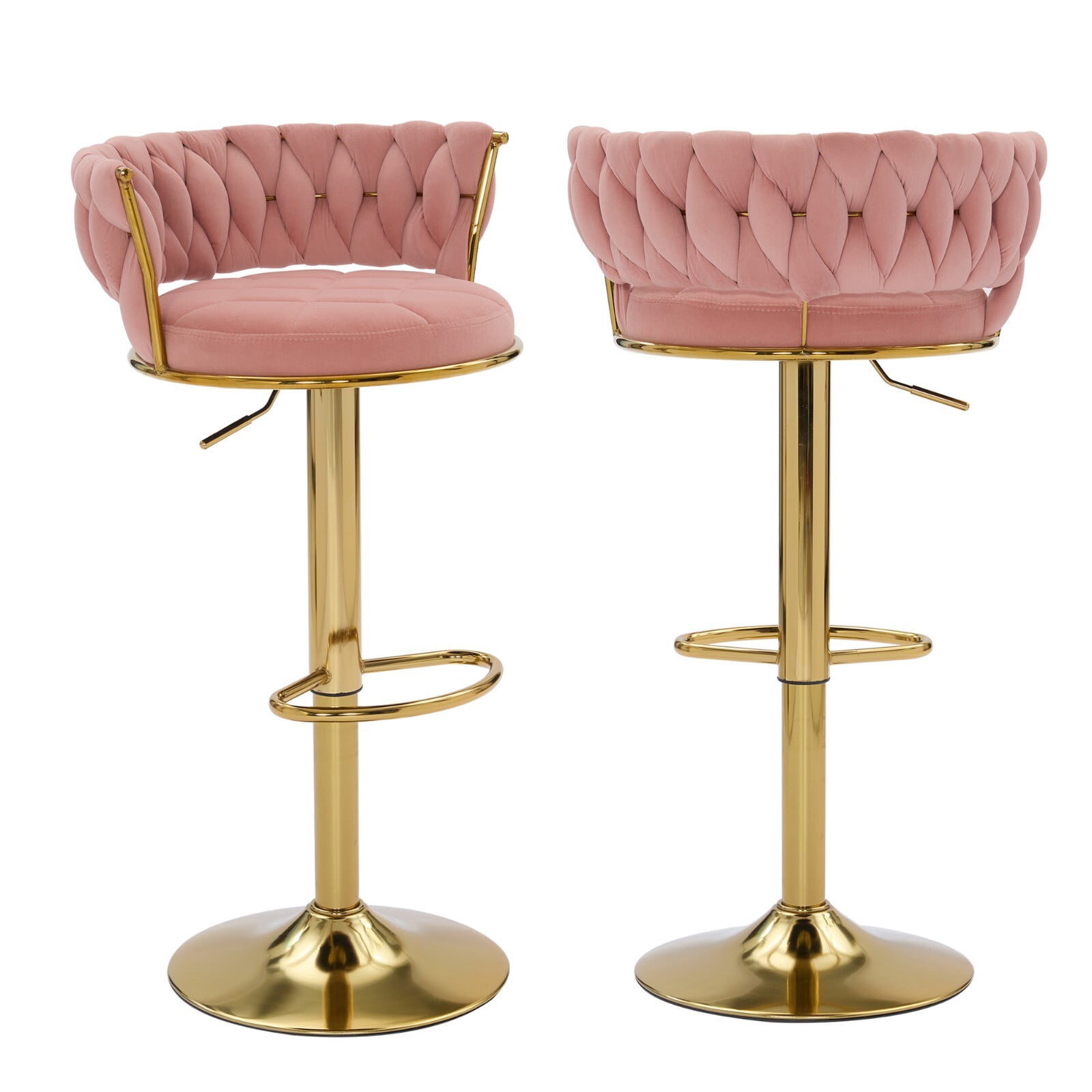 QISHIERDISHA Bar Stools Set of 2, Adjustable Barstools Counter Height — free download